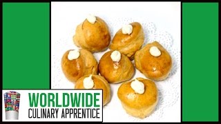 Cream Cheese Puff  Snack  Amuse Bouche  Gougères [upl. by Kcinnay650]