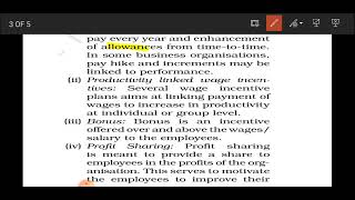 financial monetary incentives  ncert  class 12 business studies  directing [upl. by Naivaj]