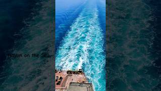 Take a deep breath 👨‍✈️ merchantnavy navy ship travel blueocean sailor viralvideo trending [upl. by Atenik]