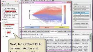 Extracting differentially expressing genes DEGs by Ttest [upl. by Omrelliug622]