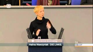 Halina Wawzyniak DIE LINKE Ein verfassungsgemäßes Wahlrecht ohne Vergrößerung des Bundestages [upl. by Jecoa]