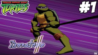 TEENAGE MUTANT NINJA TURTLES 2003  Donatello Gameplay Walkthrough 1 [upl. by Notse]