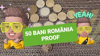 CE PRET AU MONEDELE COMEMORATIVE DE 50 BANI  VARIANTA PROOF SI VARIANTA DE CIRCULATIE 🙉 [upl. by Nirred536]