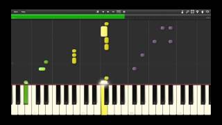 Synthesia  The Fresh Prince of BelAir Theme Tutorial [upl. by Arhna]