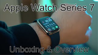 Apple Watch Series 7 Unboxing amp Overview [upl. by Ayekim530]