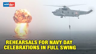 Eastern Naval Command Concludes Dress Rehearsal Ahead Of Navy Day Celebrations On December 4 [upl. by Nivel]