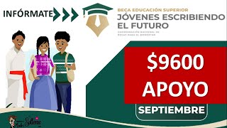 Convocatoria Becas Jóvenes Escribiendo el Futuro Septiembre 20222023 Trámite Requisitos Registro [upl. by Namlak]