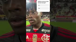 SHOLA um cara que está ganhando espaço aos poucos flamengo futebol shola gabigol [upl. by Seerdi450]