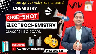 Electrochemistry One Shot Class 12th PYQs  HSC  Sovind Sir  All about Chemistry aacarmy [upl. by Inalan177]