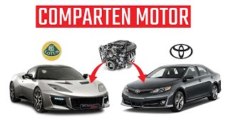 5 AUTOS que NO SABÍAS que COMPARTEN MOTOR [upl. by Dael]