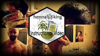 Manly Guy Instructions  all natural hair coloring  HennaKingcom [upl. by Justen]