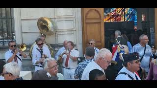 Fanfare place de la mairie de Montélimar [upl. by Muir]