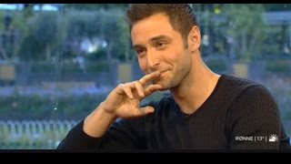 Måns Zelmerlöws interview at quotGo morgen Danmarkquot tv2 03062015 [upl. by Yank]