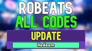 New RoBeats Codes  Roblox RoBeats Codes January 2024 [upl. by Elwyn920]