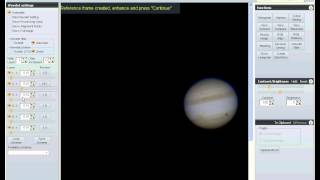 Using Registax to Process an AstroImage of Jupiter [upl. by Nylannej]