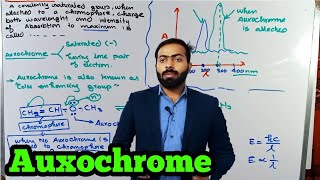 Auxochrome  UVVisible spectroscopy [upl. by Dorice]