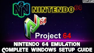 Project 64☆N64 Emulation Full Setup Guide project64 n64 emulator [upl. by Artnoed]