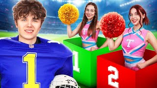 Rich Cheerleader VS Poor Cheerleader  Popular VS Unpopular Dancer at College [upl. by Arny]