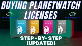 How to Buy Planetwatch Licenses amp Buy Planetwatch Tokens STEP by STEP  Easiest Way to buy PLANETS [upl. by Blythe]