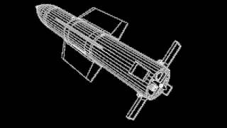 3D Model of USAF GBU57 Bomb Review [upl. by Yecart]