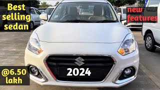 Maruti Suzuki Dzire facelift 2024 reviewVXI petrol ManualAutomobile Siddharth [upl. by Rutter171]