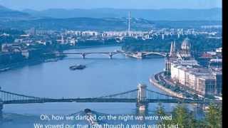 The Anniversary Song Waves of the Danube  Paul Weston and his Orchestra [upl. by Seligmann]