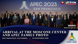 Arrival at the Moscone Center and APEC Family Photo 11162023 [upl. by Delaney]