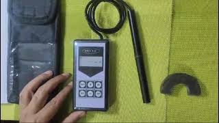 Precise make Probe type EMF tester  Gauss Meter  Tesla Meter [upl. by Olifoet182]