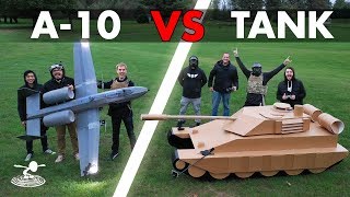 A10 Warthog VS Tank  Epic Airsoft Battle [upl. by Nevai]