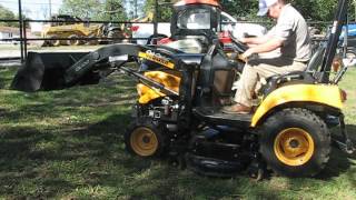 Cub Cadet Yanmar SC2400 Tractor Offered by Ritchason Auctioneers  Heavy Equipment Auction [upl. by Nrol]