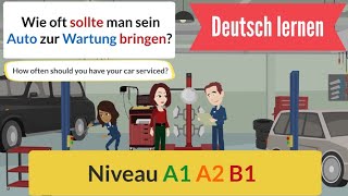 54  Deutsch lernen mit einfachen Sätze a1 a2 b1  Everyday life Learn German with simple sentences [upl. by Tfat]