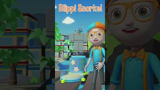 ROBLOX made me snorkel 🤿 Blippi on the beach 🌊 blippi roblox videogames [upl. by Jordon]