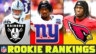 NFL Rookies Ranked after Two Games [upl. by Crockett26]