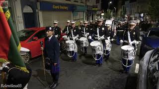 Mourne Young Defenders  SFLs Parade  Enniskillen  270924 4K [upl. by Py]