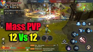 Dragon Nest 2 Evolution Mass PVP 12 Vs 12 [upl. by Zolnay]