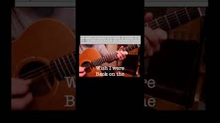 Born On A Bayou Creedence Clearwater Revival Guitar Lesson Tablature guitarlessons acousticguitar [upl. by Johnny]