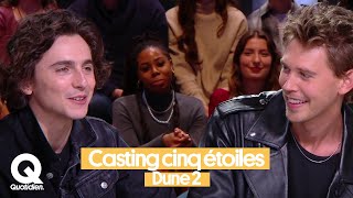 Timothée Chalamet Austin Butler Léa Seydoux…racontent le tournage époustouflant de Dune 2 [upl. by Isador]