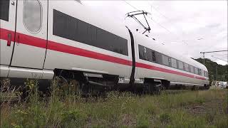 BR 411 im Bahnhof Lietzow Rügen [upl. by Chavaree48]