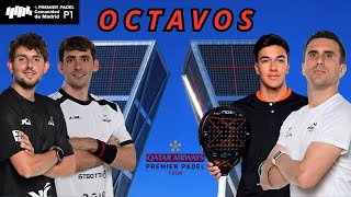 MADRID P1 PREMIER PADEL 2024  YanguasStupaczuk vs LibaakRuiz Octavos  QATAR AIRWAYS [upl. by Elrahc]