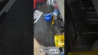 HVAC service technician tip hvaclife hvactechnician hvacservice bluecollar fyp hvac [upl. by Euqinay]