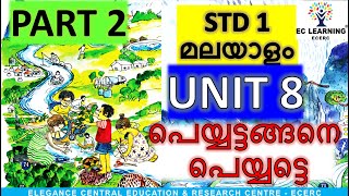 STD 1 മലയാളം UNIT 8 പെയ്യട്ടങ്ങനെ പെയ്യട്ടെ PART 2  Ec Learning  ECERC scert [upl. by Acire607]