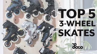 Top five 3wheel skates  Loco Vlog [upl. by Kenimod548]