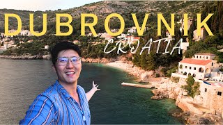 DUBROVNIK CROATIA 🇭🇷  Exploring Lokrum Island and Sveti Jacob Beach [upl. by Dimitry]