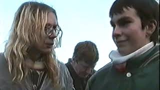 Portadown football fans at Cliftonville Belfast 1994 home video [upl. by Tyra463]