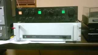 Perreaux PMF 1150B power amp with Yamaha C4 preamp [upl. by Kannan]