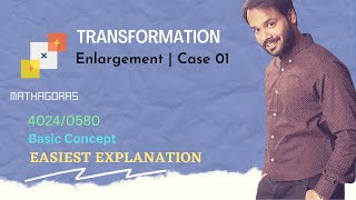 Transformation Mathematics  Enlargement case 01  Basics  Explanation with examples  Easy method [upl. by Lac]