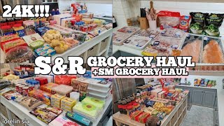 24K  SampR Grocery Haul  SM Grocery Haul  Lorelin Sia [upl. by Senga]