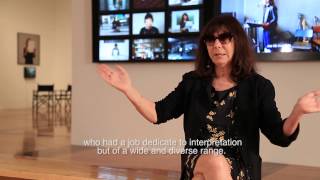 Interview with the artist Sophie Calle about her piece Take care of yourself [upl. by Krug]