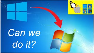 Downgrading Windows 10 Home to Windows 7 Ultimate  Is it possible [upl. by Ydwor]