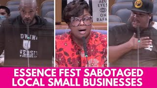 FED UP Residents CONFRONT City as Essence Fest SABOTAGE Small New Orleans Businesses with SHUTDOWNS [upl. by Ferrick303]